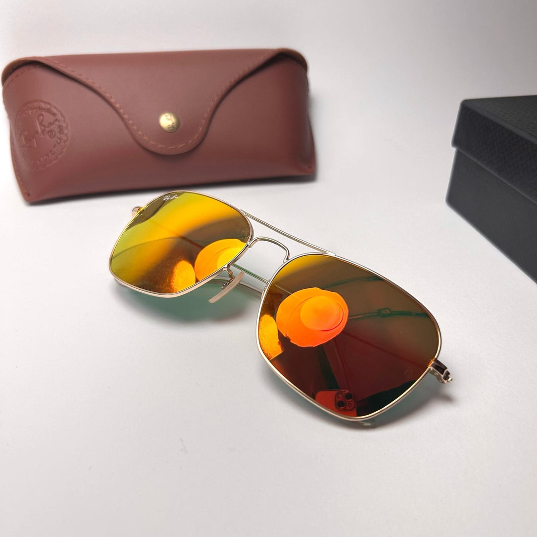 Ray Ban Caravan RB3136 - Orange Mirror
