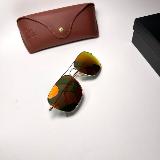 Ray Ban Caravan RB3136 - Orange Mirror