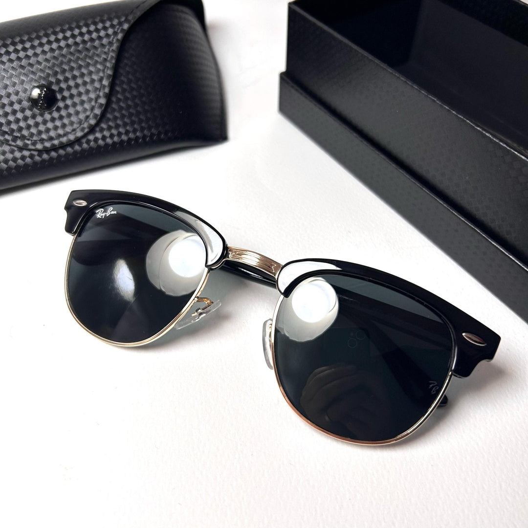 Ray Ban Classic Club Master RB3016 - Golden Black