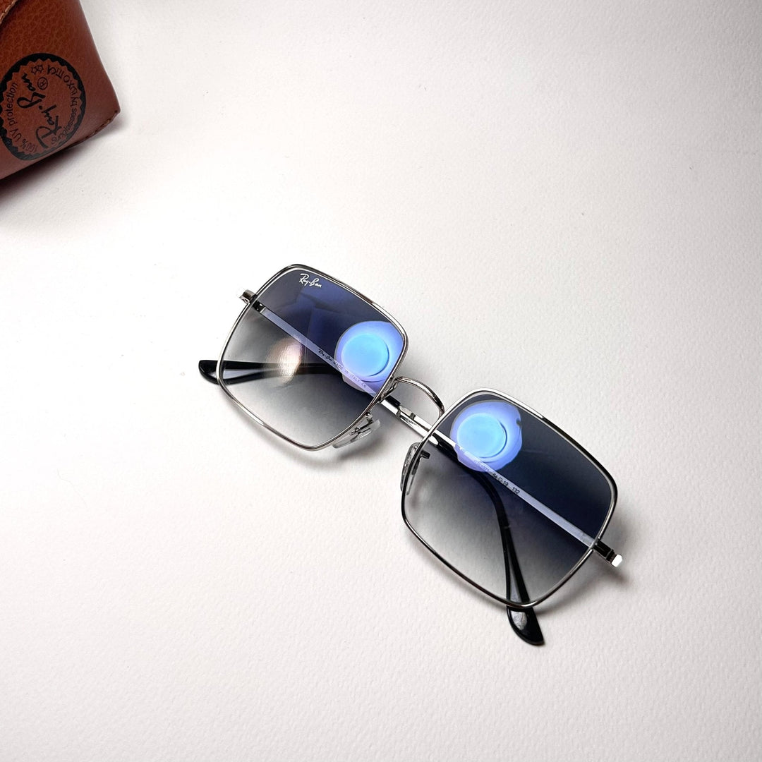 Ray Ban Classic Square RB1971 - Silver Gradient Blue