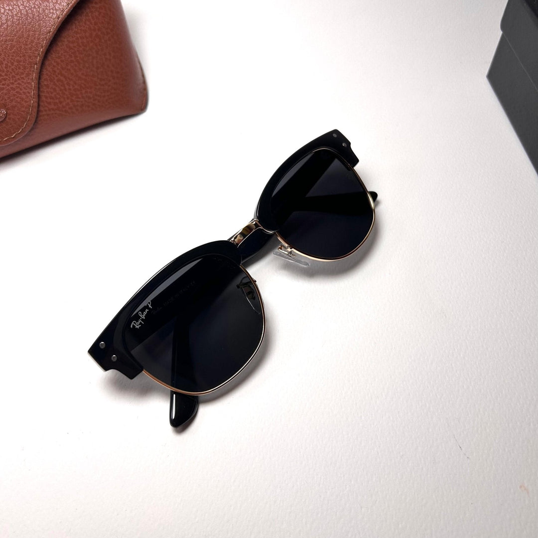 Ray Ban Clubmaster Reverse RB0504 – Black Polarized