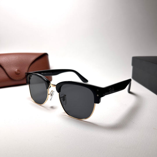 Ray Ban Clubmaster Reverse RB0504 – Black Polarized