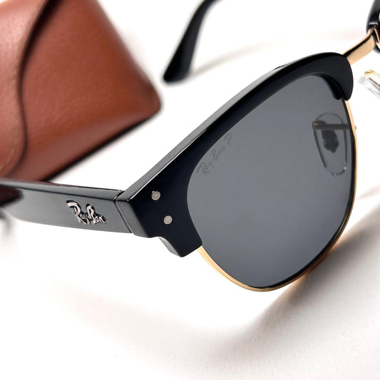 Ray Ban Clubmaster Reverse RB0504 – Black Polarized