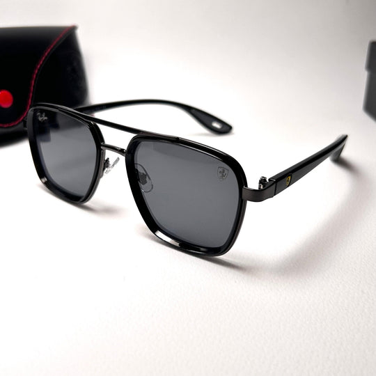 Ray Ban Ferrari Classic Square - Full Black