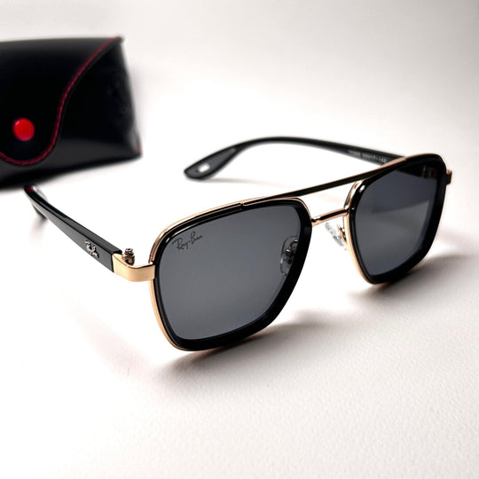 Ray Ban Ferrari Classic Square - Golden Black