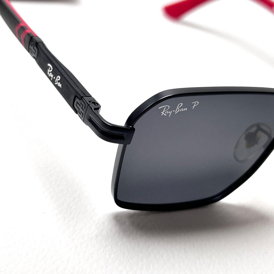 Ray Ban Ferrari RB4990 Polarized - Black Red