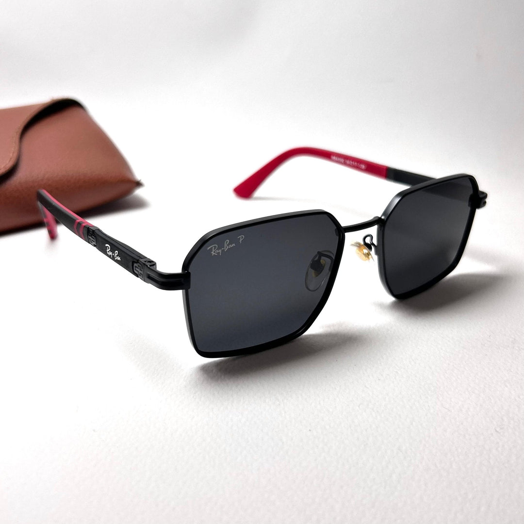 Ray Ban Ferrari RB4990 Polarized - Black Red