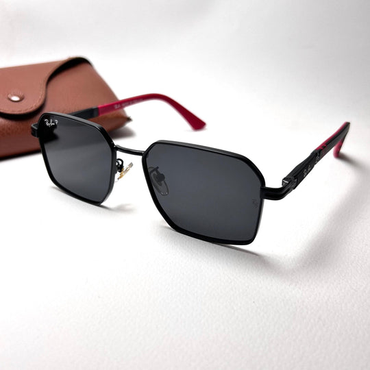 Ray Ban Ferrari RB4990 Polarized - Black Red