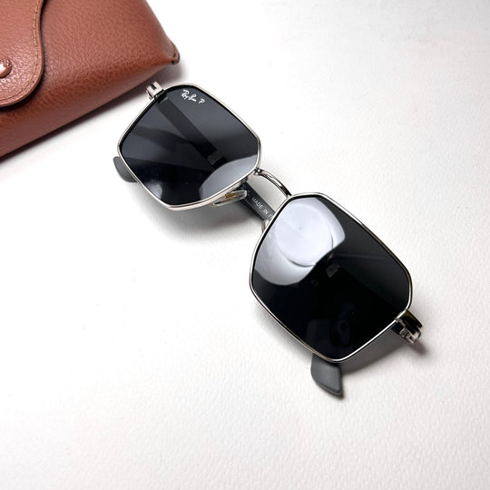 Ray Ban Ferrari RB4990 Polarized - Silver Black