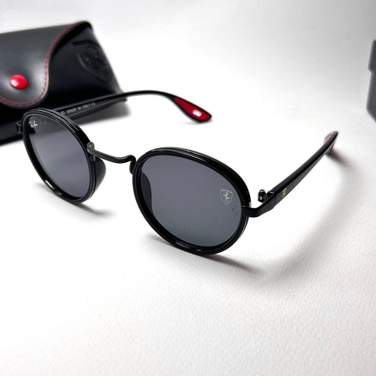 Ray Ban Ferrari Round RB7285 - Black