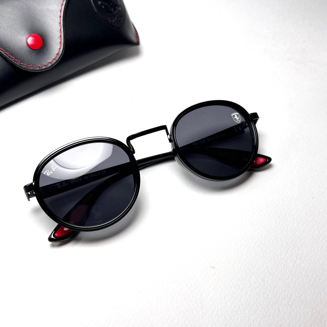Ray Ban Ferrari Round RB7285 - Black