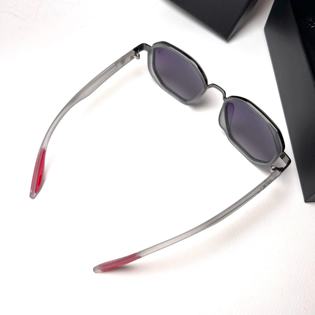 Ray Ban Geometric Polarized Scuderia Ferrari - Purple Grey