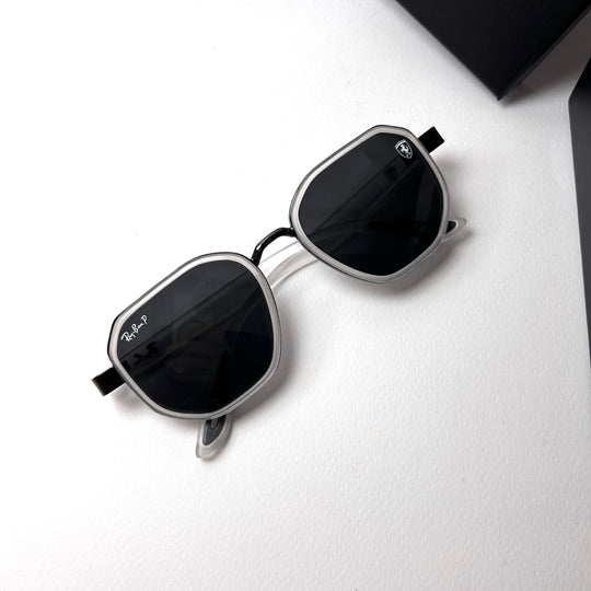 Ray Ban Geometric Polarized Scuderia Ferrari - White