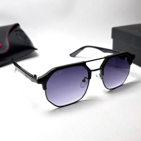 Ray Ban Geometric Squarish Scuderia Ferrari - Purple Gradient