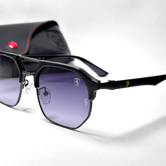 Ray Ban Geometric Squarish Scuderia Ferrari - Purple Gradient