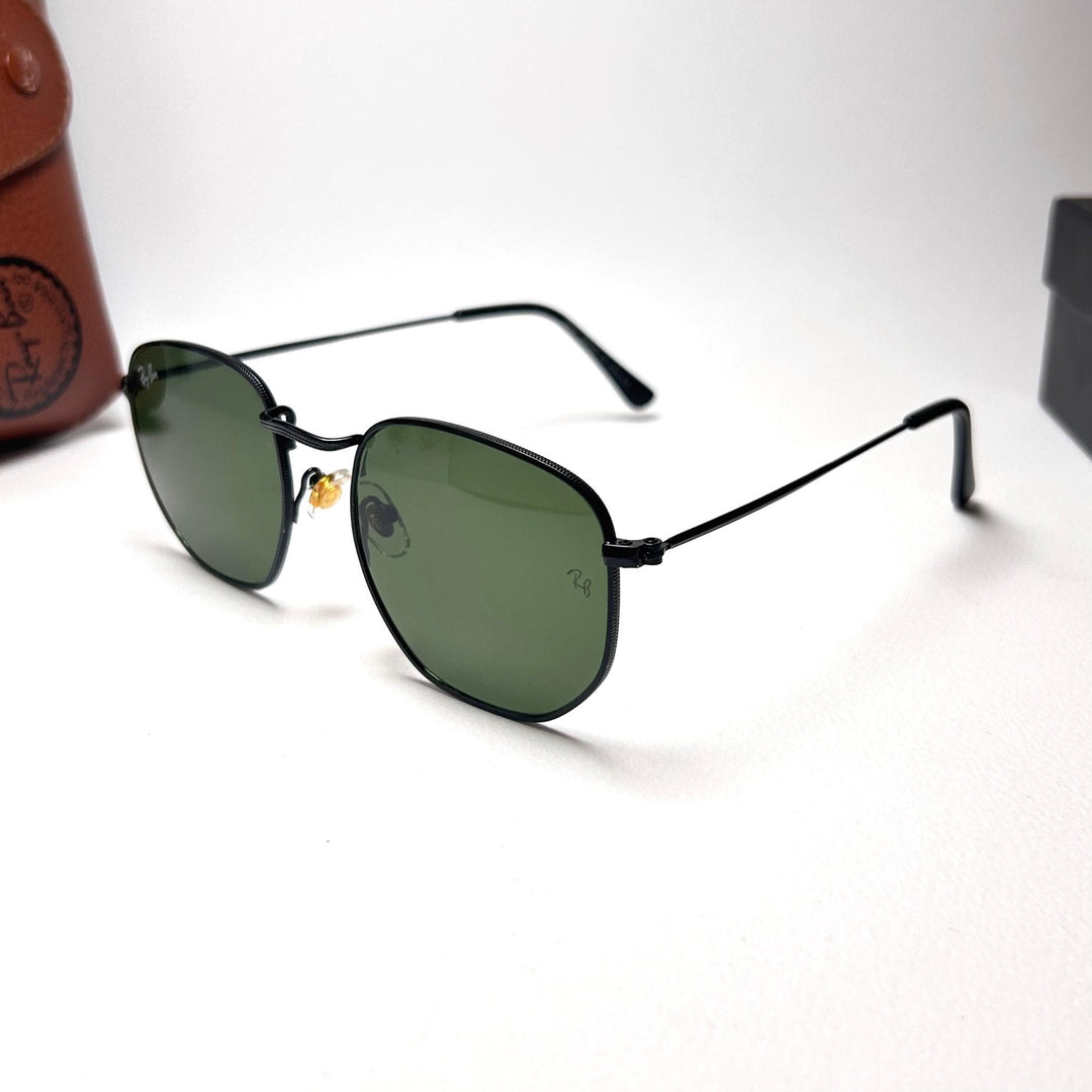Ray Ban Hexagonal 3548 - Oily Green
