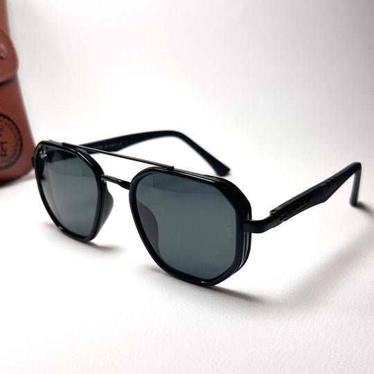 Ray Ban Hexagonal Double Bridges RB5825 - Black Gray