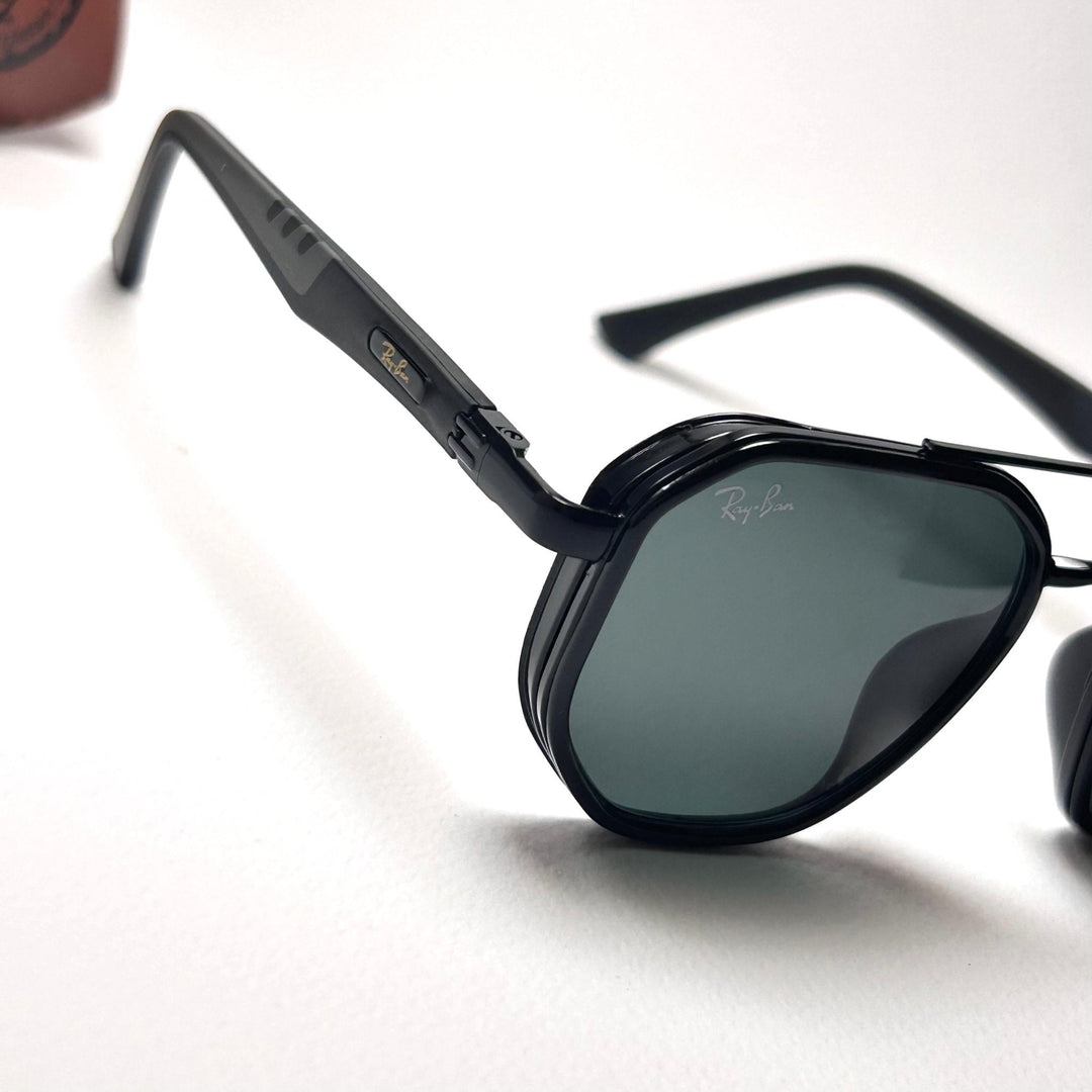 Ray Ban Hexagonal Double Bridges RB5825 - Black Gray