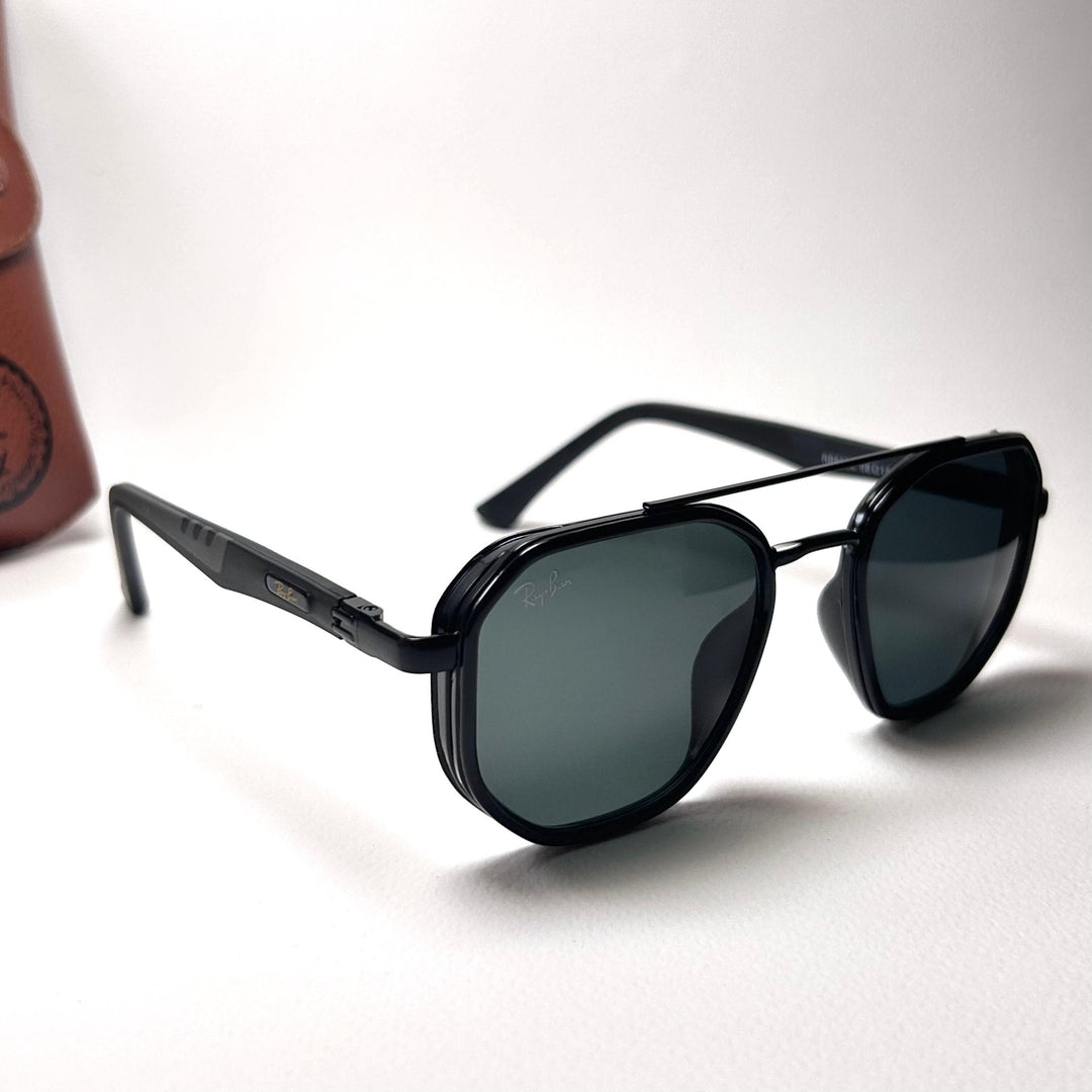 Ray Ban Hexagonal Double Bridges RB5825 - Black Gray