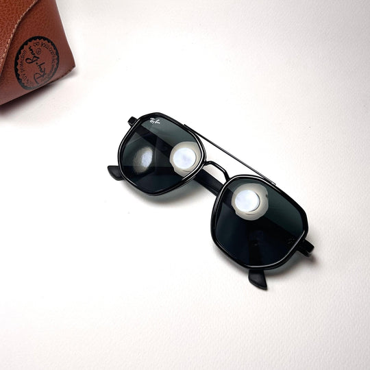 Ray Ban Hexagonal Double Bridges RB5825 - Black Gray