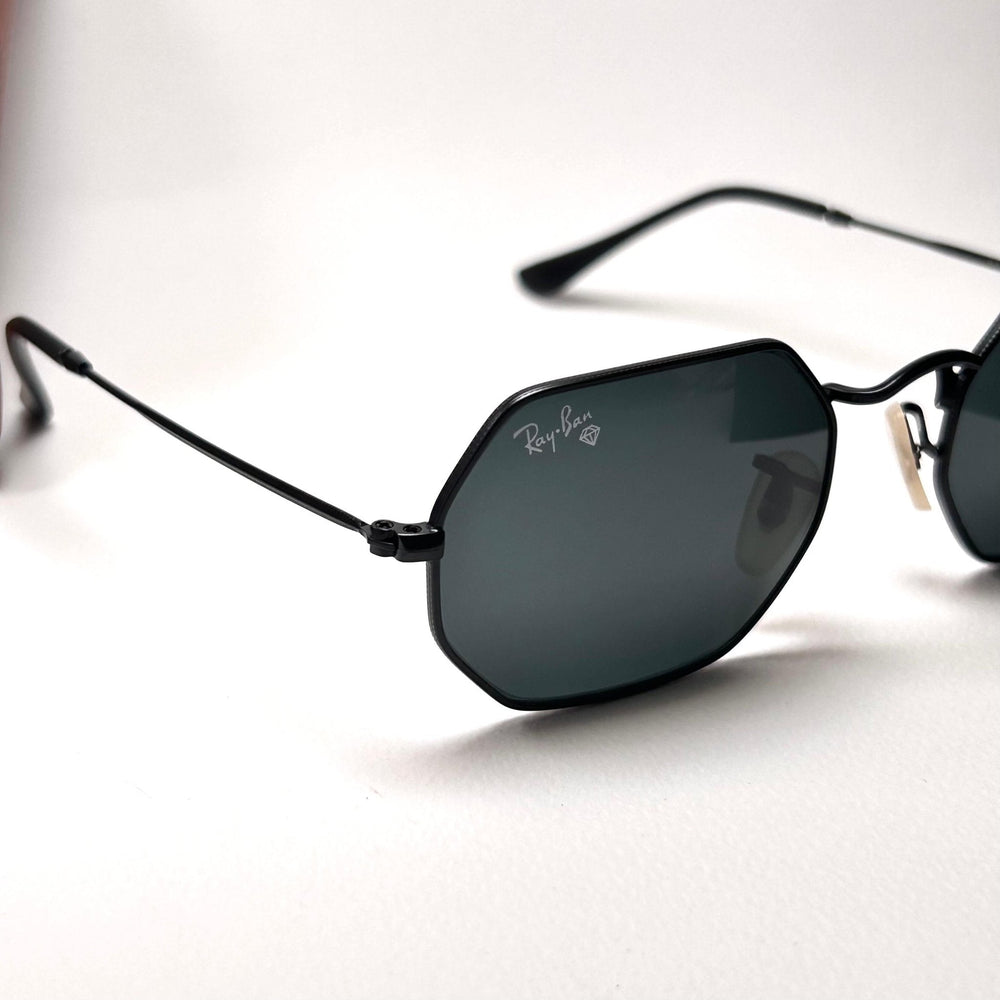 Ray Ban Octagonal RB3556 – Black