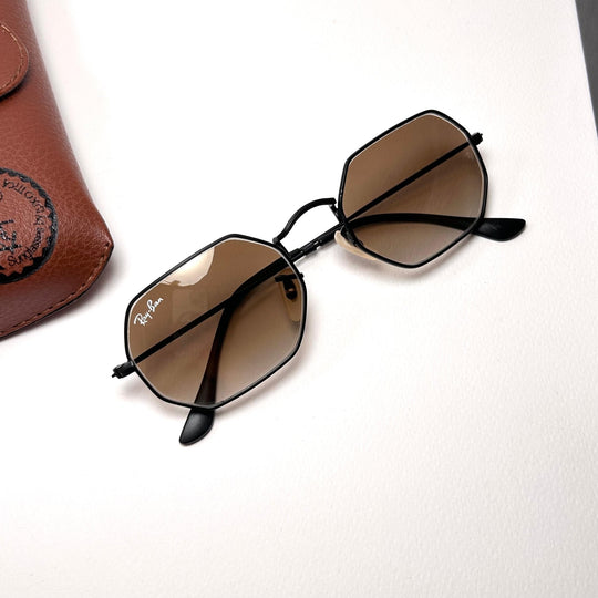 Ray Ban Octagonal RB3556 – Brown