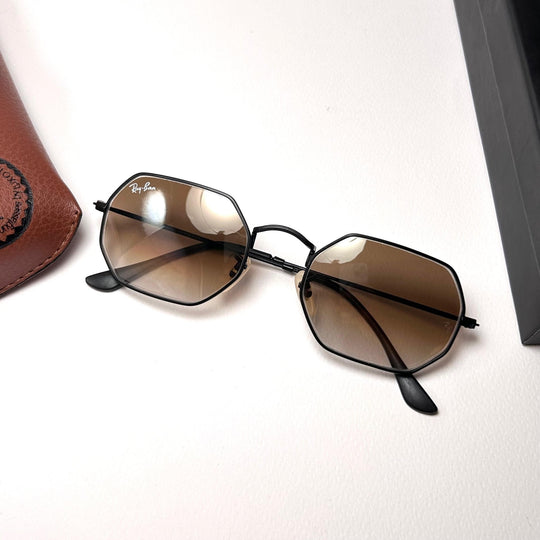 Ray Ban Octagonal RB3556 – Brown