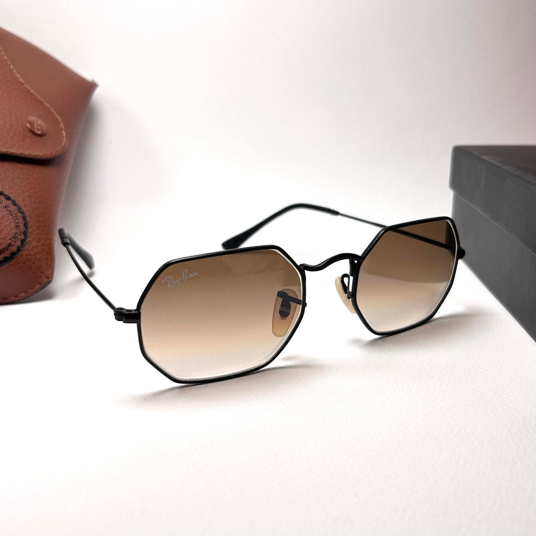 Ray Ban Octagonal RB3556 – Brown