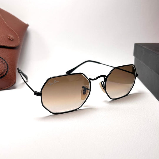 Ray Ban Octagonal RB3556 – Brown