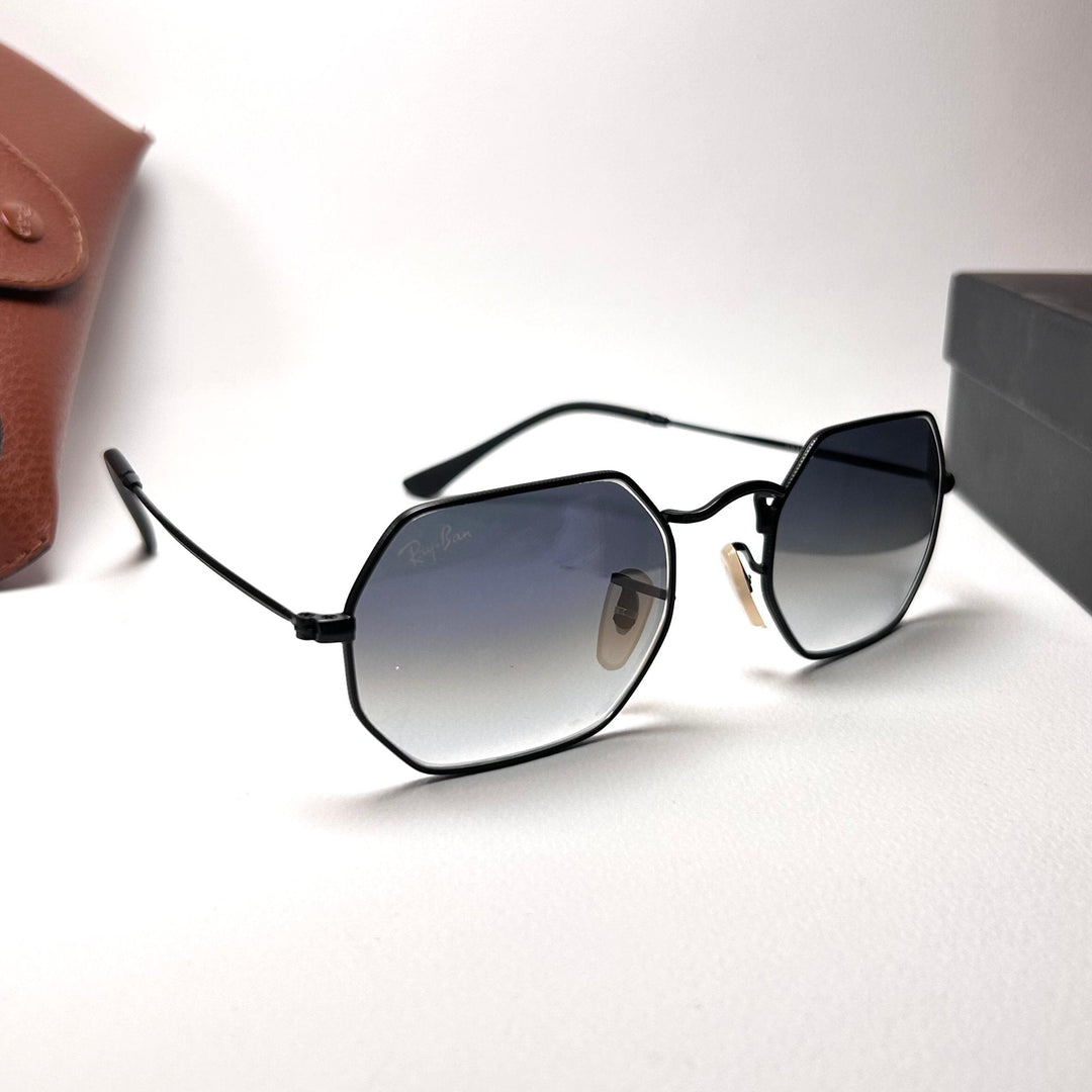 Ray Ban Octagonal RB3556 – Gradient Blue