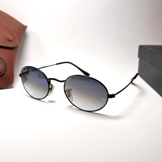 Ray Ban Oval RB3547 - Gradient Blue