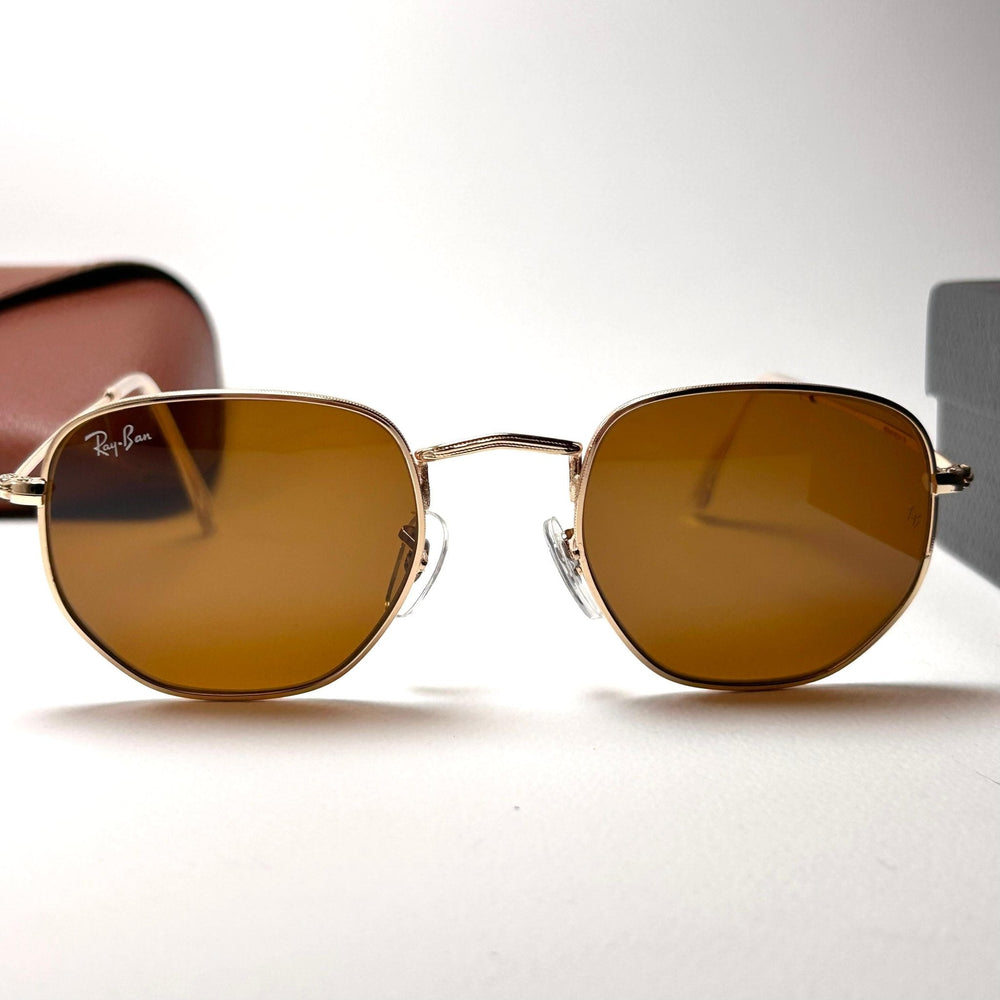 Ray Ban R3548 Hexagonal – Brown