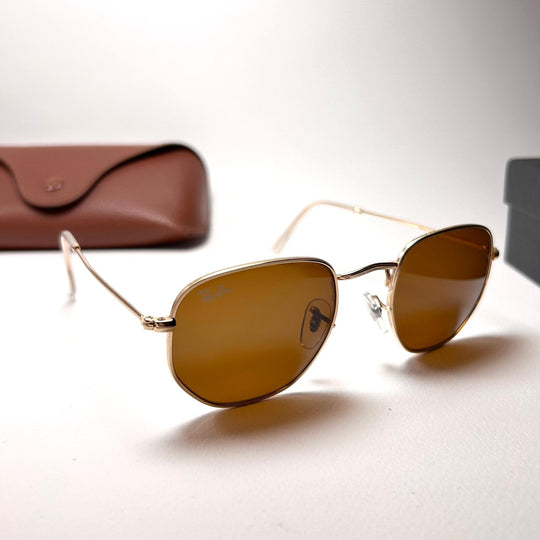 Ray Ban R3548 Hexagonal – Brown