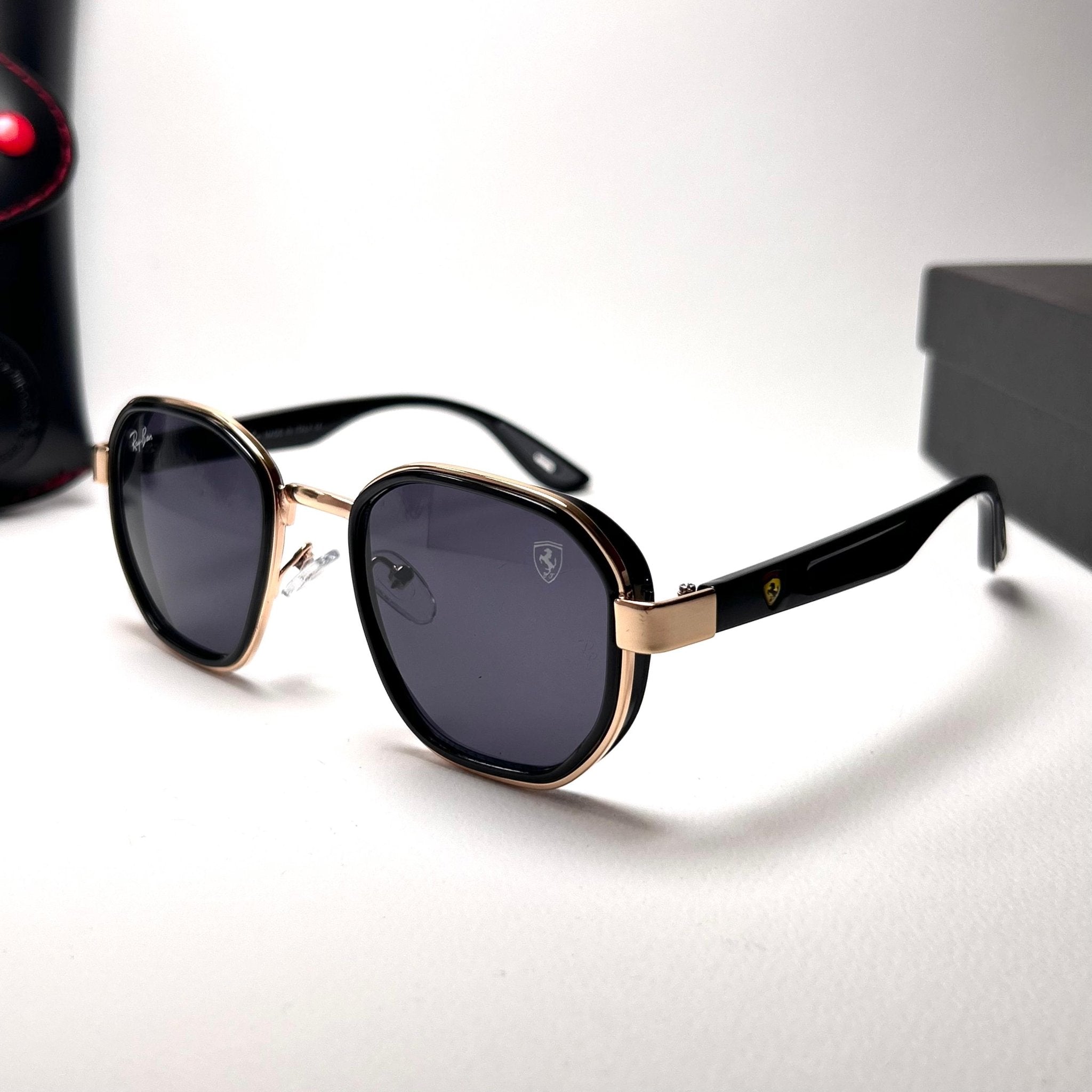 Ray Ban RB3674 Scuderia Ferrari - Golden Black