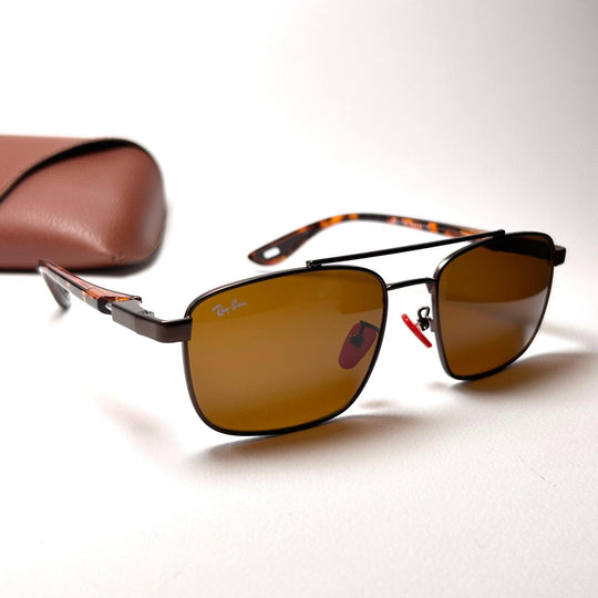 Ray Ban RB3715M Scuderia Ferrari – Brown