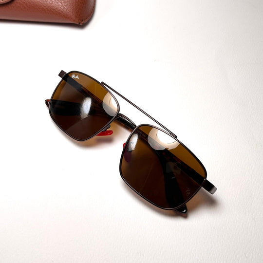 Ray Ban RB3715M Scuderia Ferrari – Brown