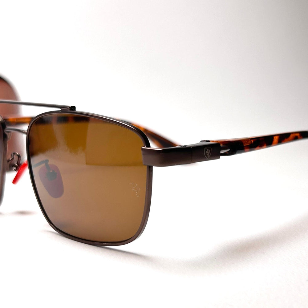 Ray Ban RB3715M Scuderia Ferrari – Brown