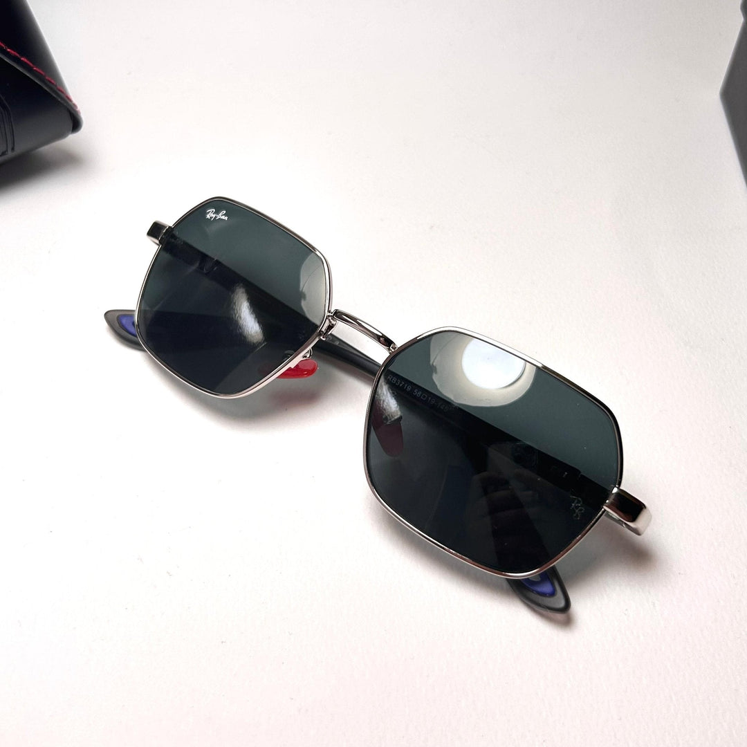 Ray Ban RB3719M Scuderia Ferrari - Silver