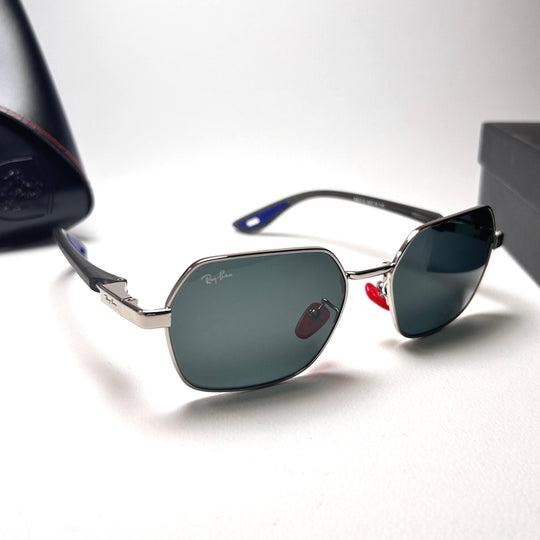 Ray Ban RB3719M Scuderia Ferrari - Silver