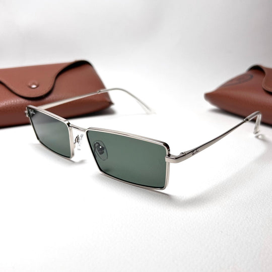 Ray-Ban RB3741 Emy Bio-Based – Silver Oily Green