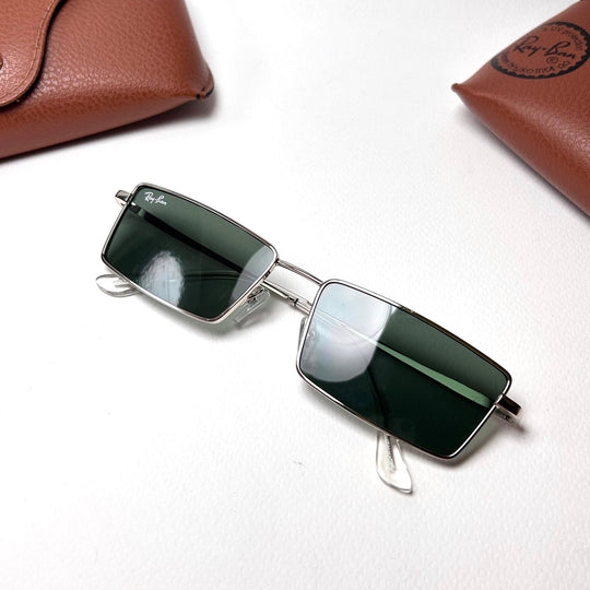 Ray-Ban RB3741 Emy Bio-Based – Silver Oily Green