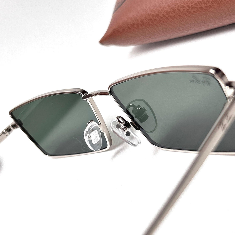 Ray-Ban RB3741 Emy Bio-Based – Silver Oily Green