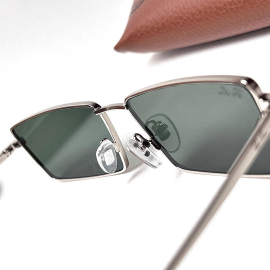 Ray-Ban RB3741 Emy Bio-Based – Silver Oily Green