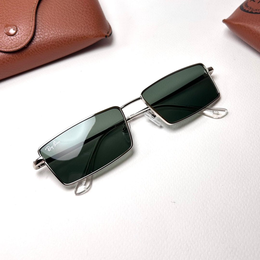 Ray-Ban RB3741 Emy Bio-Based – Silver Oily Green