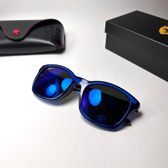 Ray Ban RB4197 Electric – Blue Mirror