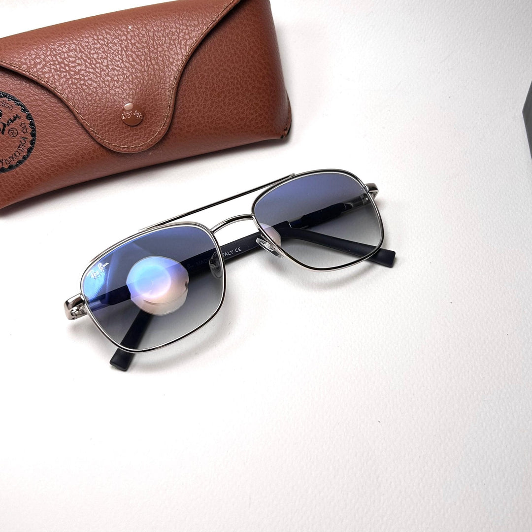 Ray Ban RB5831 Frank Titanium - Blue Gradient