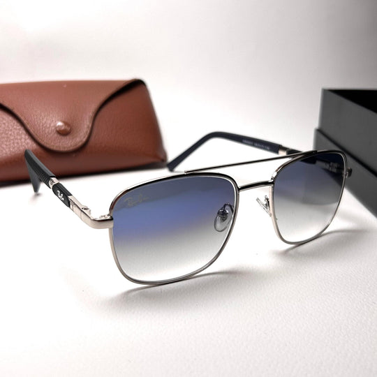 Ray Ban RB5831 Frank Titanium - Blue Gradient