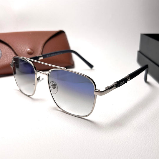 Ray Ban RB5831 Frank Titanium - Blue Gradient