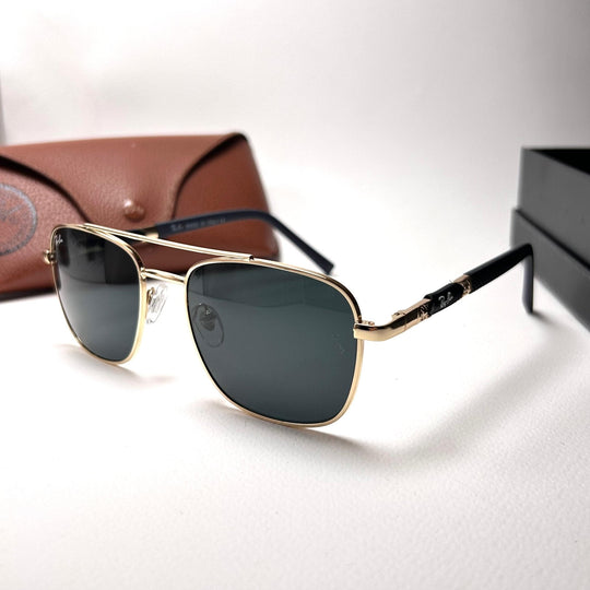 Ray Ban RB5831 Frank Titanium - Golden Black