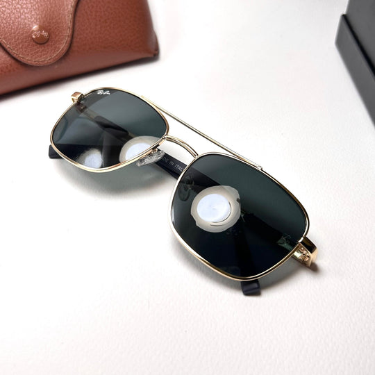 Ray Ban RB5831 Frank Titanium - Golden Black